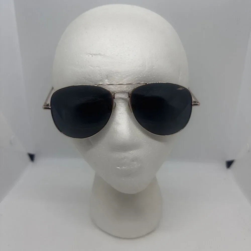 Disney Parks Polarized Golden Frame Aviator Adult Sunglasses 100% UVA Protect